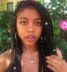 Let's take a look these latest 20 cute hairstyles for black girls pictures. Cute Braided Hairstyles Tumblr Easy Braid Haristyles