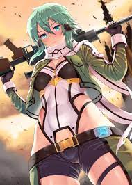 Sinon (@Kawase_Seiki) : r/swordartonline