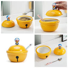 多啦A夢泡麵碗(配白匙/粉匙）$78/個, 傢俬＆家居, 廚具和餐具 ...