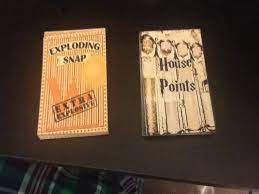 Harry potter and the deathly hallows: Hogwarts Themed Board Exploding Snap Chance House Points Community Chest Diy Und Selbermachen Selbermachen