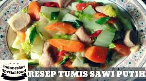 Resep semur sayur campur, inspirasi baru untuk pencinta cap cay. Resep Tumis Sawi Putih Bakso Wortel Youtube