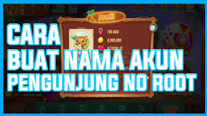 Klik masuk disudut kanan atas halaman rumah coinhako. Cara Ubah Nama Akun Pengunjung Higgs Domino No Root Youtube