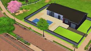 Sims 4 appartement apartment scandinavian style scandinave custom content cc contenu personnalis�. Construction Sims 4 Maison Plein Pieds 1 Speed Build Youtube