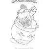 Bowser princess peach mario coloring pages. 1