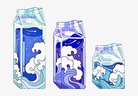 Maybe you would like to learn more about one of these? Aesthetic Anime Blue Purple Aes Tumblr Milk Png Clipart Water Meyoco Art Transparent Png 665x487 Free Download On Nicepng