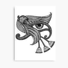 Eye Horus Canvas Prints Redbubble
