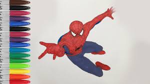 With a few of our coloring pages some construction paper. Spiderman 2 Coloring Pages The Amazing Spiderman 2 Sailany Coloring Kids Youtube