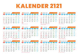 Download vector tanggalan kalender 2021. Desain Kalender 2021 Photoshop