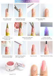 Venalisa Uv Led Transparent Color French Nail Hard Jelly Builder Extension Gel Polish Venalisa Nail Gel Poli Gel Nail Extensions Hard Gel Nails Gel Nails Diy