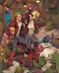 Uknitedcomics On Instagram Star Lord Kitty Pride Peter S Suit Grants Him Many Powers And Abilities The Suit Allows Him Star Lord Kitty Pryde Marvel