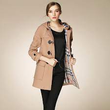 Manteau long manteaux d hiver femmes veste mélanges de. Fasicat High Quality Womens Duffle Coat Long Turn Down Collar Woolen Coats Wide Waisted Single Breasted Autumn Outwear 9088 Coat Armor Coat Hanger For Carcoates Ink Aliexpress