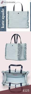 Kate Spade Sam Denim Medium Satchel Satchel Casual Kate Spade Logo Kate Spade