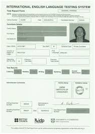 Image Result For Ielts Certificate Sample 2018 Ielts Certificates Online Exam Results
