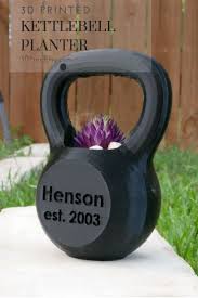 3d Printed Kettlebell Planter Liftergifts Kettlebell Succulentplanter Kettlebell Kettlebell Training Fitness Gifts