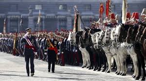 El 12 de octubre es el día de la fiesta nacional de españa, y todos los años se celebra en madrid con un gran desfile militar que cuenta con la participación de las fuerzas del estado de tierra, mar y aire. Desfile Militar Pars Today