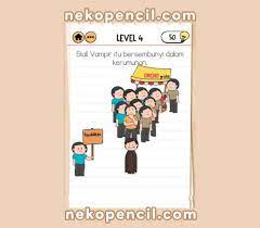 Ini mengevaluasi kemampuan berpikir logis anda, refleks, akurasi, memori dan kreativitas. Kunci Jawaban Brain Test 2 Jojo Sang Pemburu Level 1 21 Nekopencil