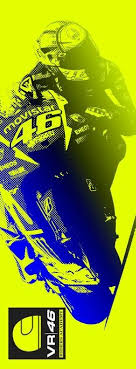 Valentino rossi is one of the most famous moto racers in the world. Valentino Rossi The Greatest Kartun Sepeda Wallpaper Ponsel