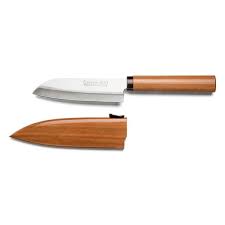 Stopper 200 Mini Santoku Avec Fourreau Par Nagekomi Petit Et Leger Ce Couteau Japonais En Acier Inoxydable Est Parfait Pour Les Pic En 2020 Ustensile Japon Couteau