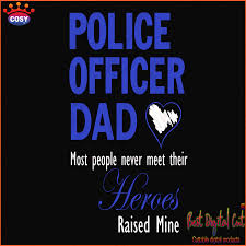 Download Police Officer Dadfathers Day Gift Happy Fathers Day Love Father Cosysvg Com