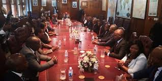 Prime minister boris johnson carried out a reshuffle of his cabinet with casualties including sajid javid who resigned as chancellor of the exchequer. Mmegi Online New Cabinet Sworn In
