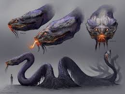 The Serpent Concept Art By Nigreda Monster Concept Art Creature Concept Art Mythical Creatures