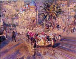 Hat Trick Motorsport Art Automotive Art Illustrations Racing Art