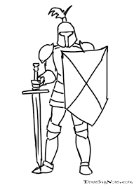 Knight Knight Drawing Easy Drawings Drawings