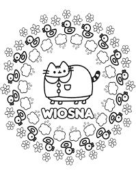 Darmowe kolorowanki do wydruku o różnorodnej tematyce, które możesz wydrukować i pokolorować. Kolorowanki Pusheen Do Wydruku