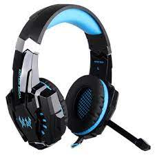 Plaisir et confort d'utilisation pendant des heures grâce à son arceau rembourré, son design ergonomique et son poids léger. Kotion Chaque G9000 3 5mm Gaming Casque Ecouteur Anti Bruit Avec Micro Lumiere Led Noir Avec Bleu Casque Pc Achat Prix Fnac