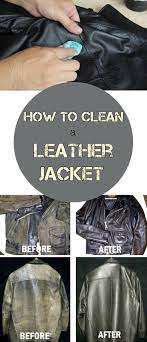 Learn How To Clean A Leather Jacket Leather Cleaning Leather Jacket Cleaning