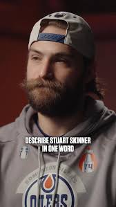 STUUUUU 🗣️, Stuart Skinner’s teammates describe the Oilers’ goalie in one  word ☝️, 📺 #StanleyCup Final Game 2 coverage begins TONIGHT at 7:30pm ET