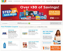 Image of Coupons.com website