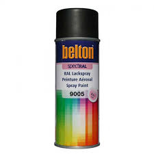 View ral 9005 jet black in real life on a physical ral color fan deck. Tiefschwarz Ral 9005 Matt Lackspray 150ml Belton 123lack Online Shop