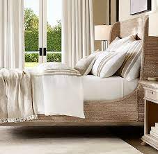 Marisol Seagrass Slope Bed Bed Styling Seagrass Headboard Bathroom Decor Luxury