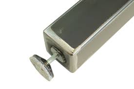 Metal Table Legs H Style Set Of 2 Adjustable Leveling Feet Metal Table Metal Table Legs Table Legs