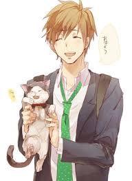 A quick drawing of an anime boy i did. Anime Boy With Brown Hair Otaku Wallpaper