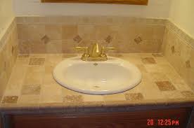 It's a perfect piece to enhance modern or contemporary bathroom settings. Tile Over Bathroom Vanity Home Makeover Diva