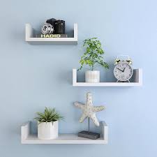 Selon l'essence de votre étagère en bois brut. 3 Pcs Etageres Murales En Bois Blanc Achat Vente Etagere Murale 3 Pcs Etageres Murales En B Cdiscount