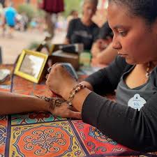 The Morocco Pavilion is one of my favorite spots in EPCOT! Not only for the  beautiful architecture, delicious food, but I love the shops and things  they offer! . . While visiting