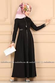 Modaselvim Ferace Nakis Detayli Ferace 2191ms212 Siyah