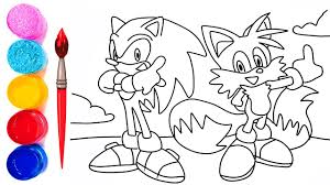 Supercoloring.com is a super fun for all ages: Sonic The Hedgehog And Tails How To Draw Sonic The Hedgehog Sonic Coloring Pages Sonic 2019 Youtube