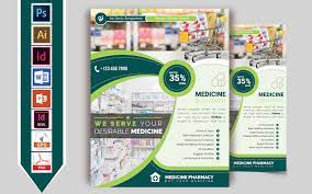 Pharmacy Medicine Shop Flyer Vol 01 Corporate Identity Template Flyer Flyer Template Pharmacy Medicine