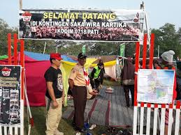 Gapura, rak, kaki 3, dragbar, ujian sku & skk. Kodim Pati Mengirimkan Kontingen Saka Wira Kartika Ikuti Persami Fakta Expose