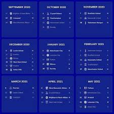 Chelsea's fixtures for the 2021/22 premier league season have been confirmed. Chelsea Fixtures 2020 21 Premier Faisal A Abdullahi Facebook