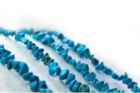 Kirik Mavi Renkli Dogal Tas Dogal Taslar Boncuk