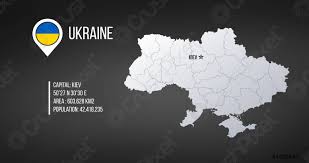 L'ucraina è uno stato, con capitale kiev, dell'europa dell'est. Cartina Ucraina Con Informazioni Generali Infografiche Con Strati Zone Elementi Vettore Stock Crushpixel