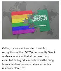 We did not find results for: Pride Month In Saudi Arabia 9gag