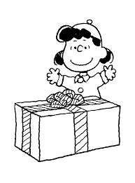 Kleurplaten Paradijs Kleurplaat Lucy Van Pelt Christmas Coloring Pages Snoopy Christmas Charlie Brown Christmas