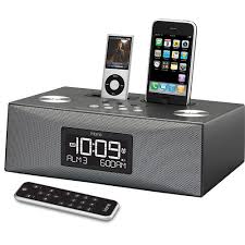Ihome Ip86g Dual Dock Alarm Clock Radio For Iphone Ipod Ip86gr
