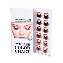 Hot Item Eyelash Color Chart For Lash Color Cream